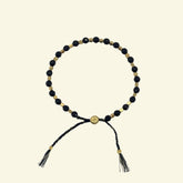 Black Agate Bracelet | Dispels Negativity, Strength & Protection | Signature Collection